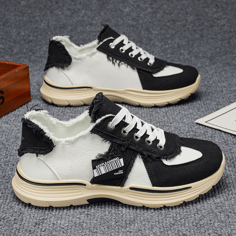Men Shoes Regular Use - Minimale Koreaanse trend herenschoenen met vulkaniseerde