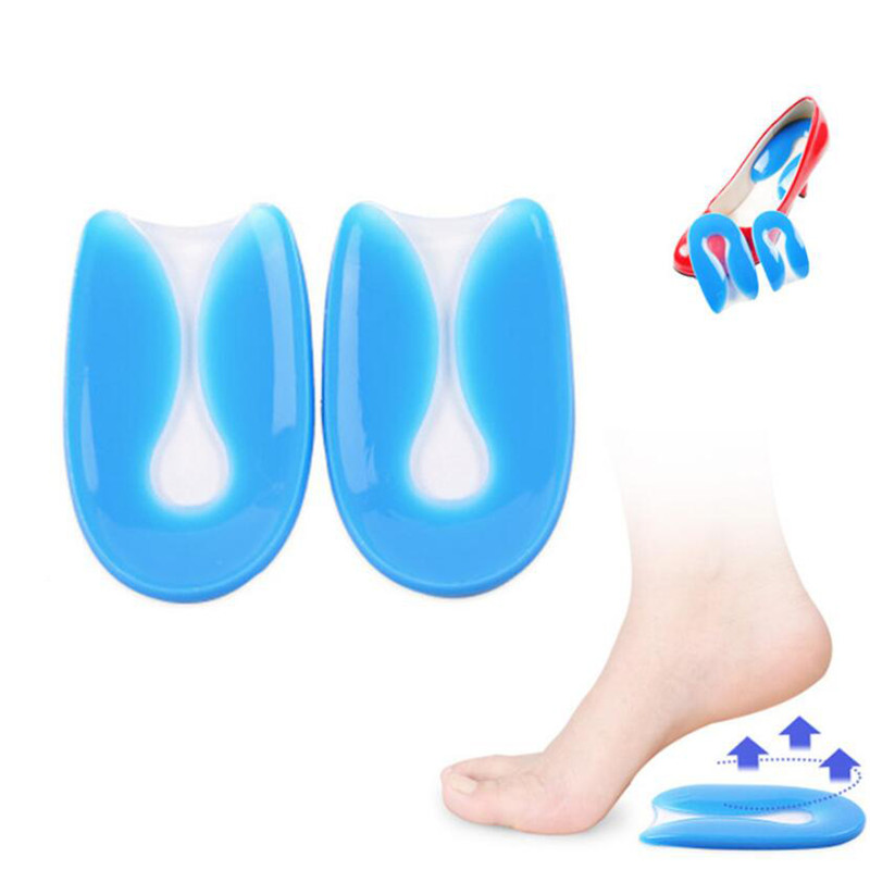 Men'S Shoes For Plantar Fasciitis - 1 Paar Voet Pijnbestrijding Siliconen Gel