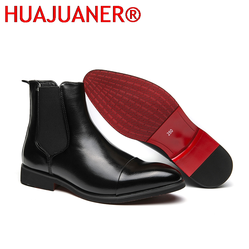 Men'S Shoes Top Brands - Zwarte Chelsea-laarzen voor heren in Britse