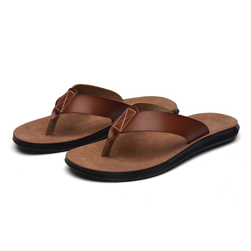 Men'S Shoes Top Brands - 38-47 Nieuwe Italiaanse Lederen Slippers voor