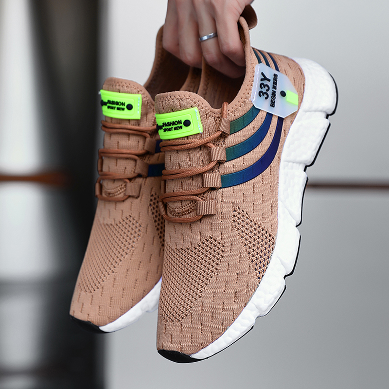 Men Shoes Xxl - Mannen Casual Sneakers Zomer Ademende Sportschoenen