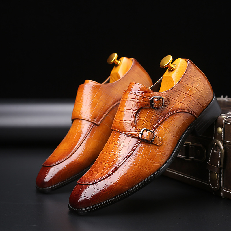 Monk Strap Shoe - Lakleer Heren Loafers Wedding Party Dress