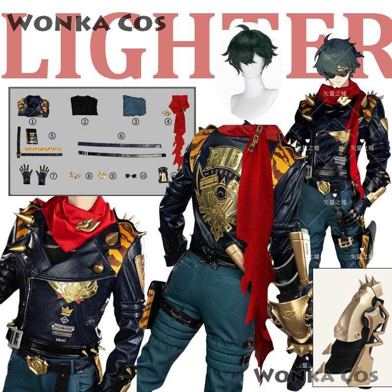 Men'S Shoes Zone - Game Zenless Zone Zero Cosplay Lighter