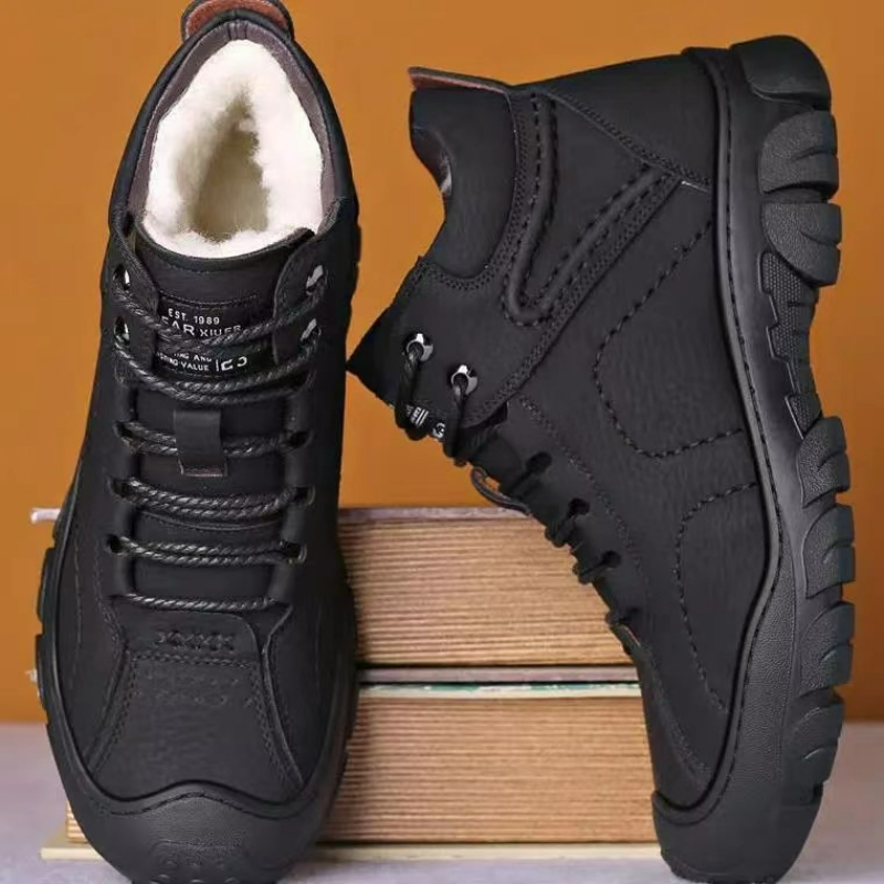Men Shoes Office - Herenlaarzen Enkellaarsjes met veters Nieuwe winter