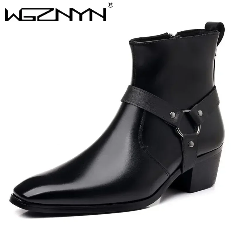 Men Shoes Office - 2026 Herenmode Ontwerper Chelsea Laarzen Luxe