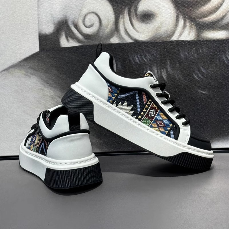 Men Shoes Regular Use - Minimale Koreaanse trend herenschoenen met vulkaniseerde