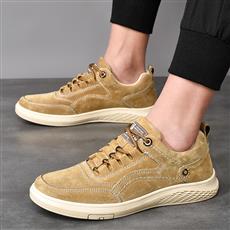 Men Shoes Office - Minimalistisch comfort Heren handgeweven canvasschoenen Effen