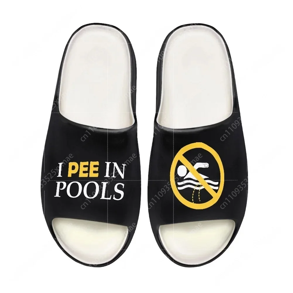 Ik plas in zwembaden Slippers  - Men Shoes Office recensie en prijs
