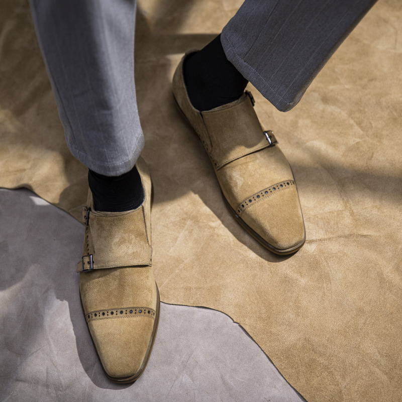 Vintage Design Heren Jurk Scho - Monk Strap Shoe recensie en prijs
