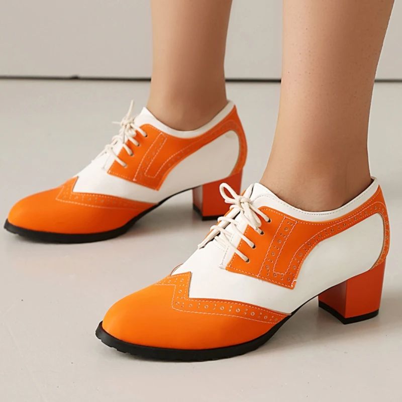 Zoete dames pumps met lage hak - Men Shoes Office recensie en prijs