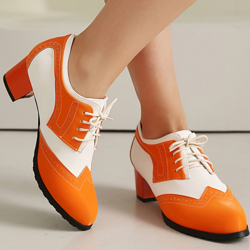 Zoete dames pumps met lage hak - Men Shoes Office recensie en prijs