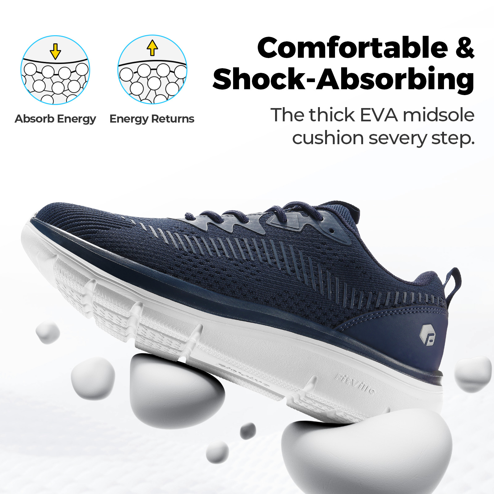 FitVille Herenwandelschoenen L - Men'S Shoes For Plantar Fasciitis recensie en prijs