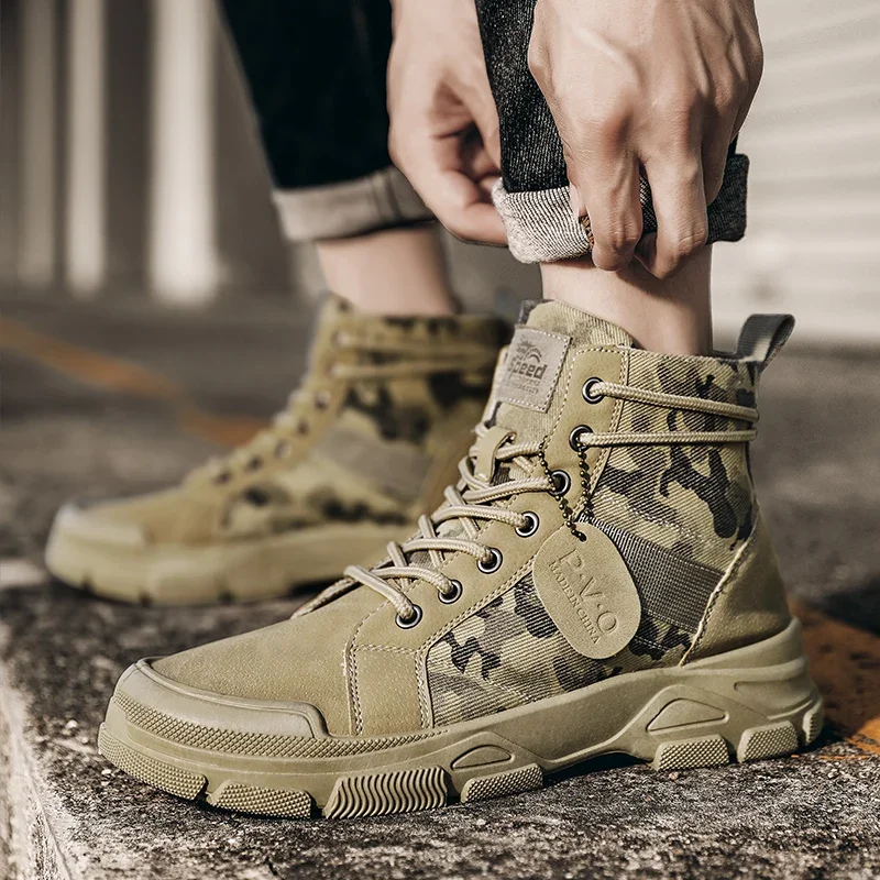 Hoge laarzen voor heren Herfst - Men Shoes Office recensie en prijs