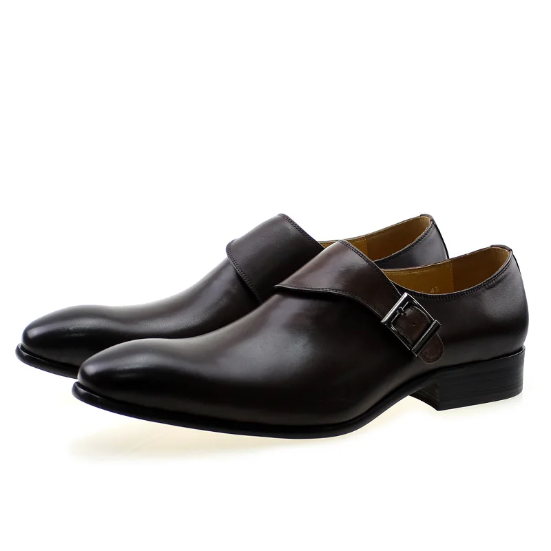 Heren lederen monniksbandjurks - Monk Strap Shoe recensie en prijs