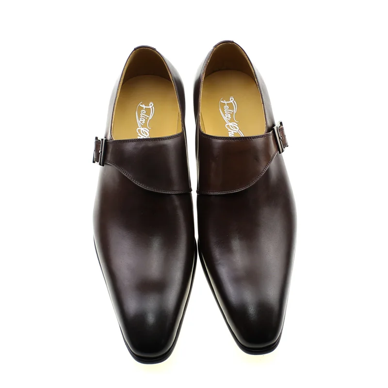 Heren lederen monniksbandjurks - Monk Strap Shoe recensie en prijs