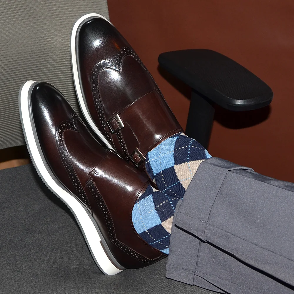 Europese luxe herensneakers Ec - Monk Strap Shoe recensie en prijs