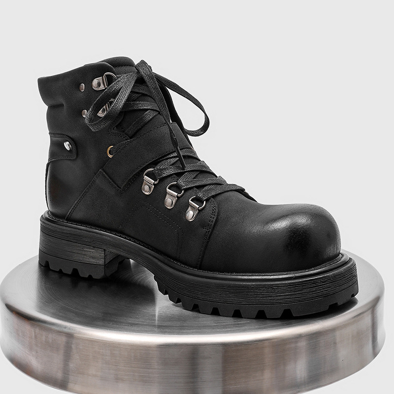 Merk Mannen Leren Laarzen Moto - Men'S Shoes Top Brands recensie en prijs