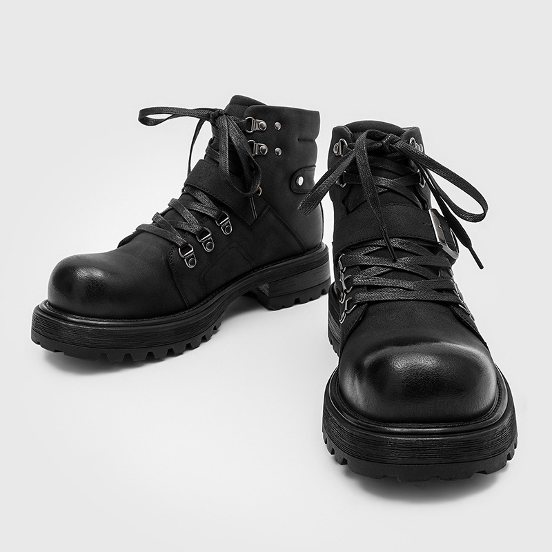 Merk Mannen Leren Laarzen Moto - Men'S Shoes Top Brands recensie en prijs