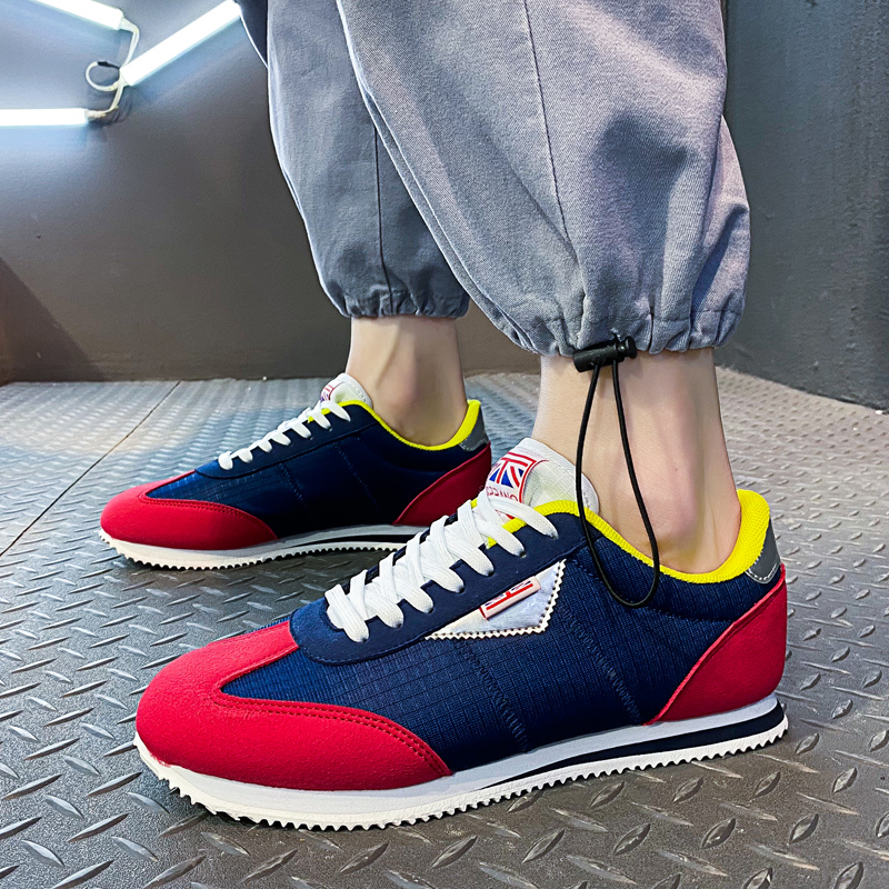 Blauw Rood Lichtgewicht Sneake - Men'S Shoes Half Cut recensie en prijs