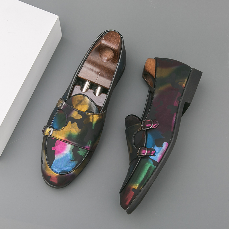 Ademende herenloafers Kleurrij - Monk Strap Shoe recensie en prijs