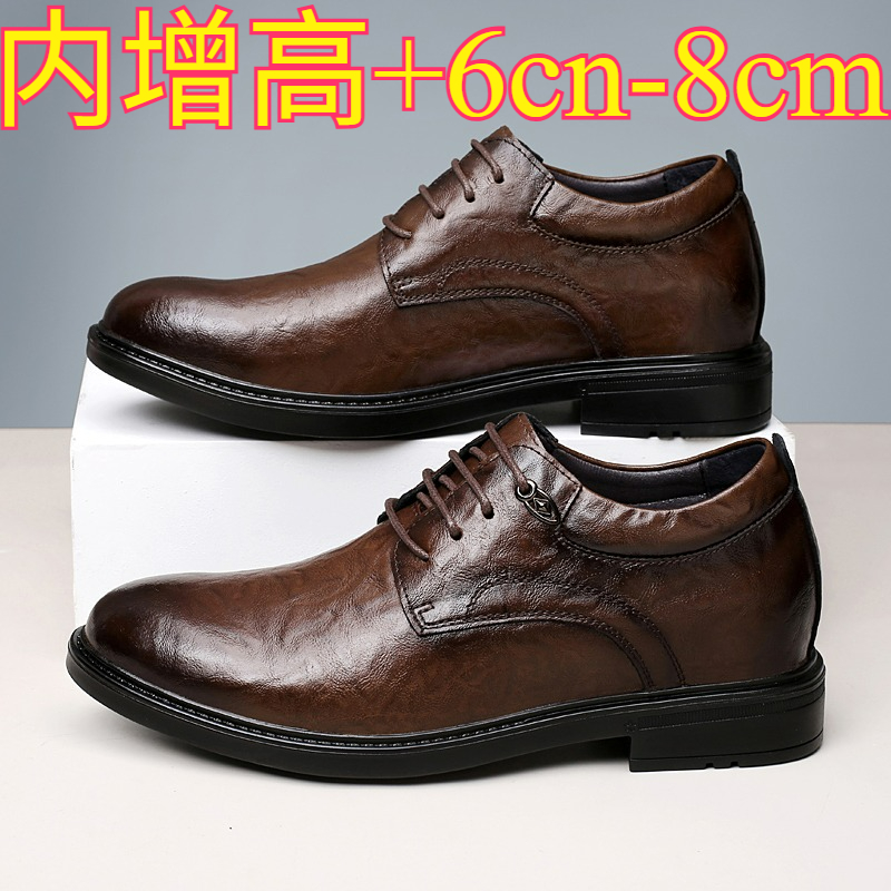 Leren casual verhogende schoen - Men'S Shoes Top Brands recensie en prijs