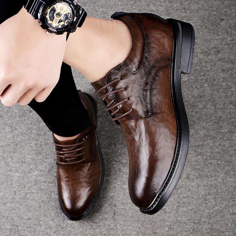 Leren casual verhogende schoen - Men'S Shoes Top Brands recensie en prijs